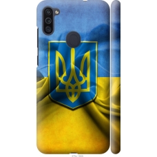Чохол на Samsung Galaxy M11 M115F Прапор та герб України 375m-1905