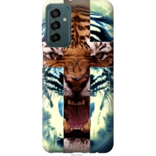 Чохол на Samsung Galaxy M23 M236B Злий тигр 866u-2632