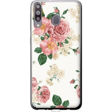 Чохол на Samsung Galaxy M30 Квіткові шпалери v1 2293u-1682
