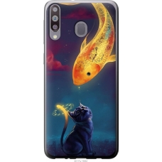 Чохол на Samsung Galaxy M30 Сон кішки 3017u-1682