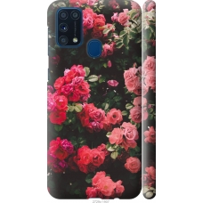 Чохол на Samsung Galaxy M31 M315F Кущ з трояндами 2729m-1907