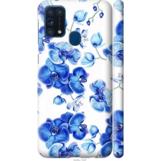 Чохол на Samsung Galaxy M31 M315F Блакитні орхідеї 4406m-1907