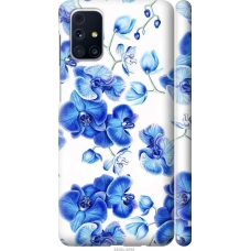 Чохол на Samsung Galaxy M31s M317F Блакитні орхідеї 4406m-2055
