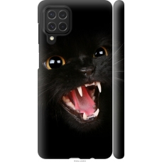 Чохол на Samsung Galaxy M62 Чорна кішка 932m-2263