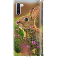 Чохол на Samsung Galaxy Note 10 Кролик і квіти 3019m-1718