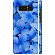 Чохол на Samsung Galaxy Note 8 Сині квіти 526m-1020