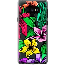 Чохол на Samsung Galaxy Note 9 N960F Тропічні квіти 1 4753u-1512