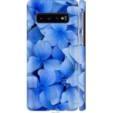 Чохол на Samsung Galaxy S10 Сині квіти 526m-1640