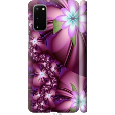 Чохол на Samsung Galaxy S20 Квіткова мозаїка 1961m-1824