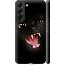 Чохол на Samsung Galaxy S22 Чорна кішка 932m-2494