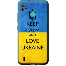 Чохол на Tecno Pop 5 BD2p Keep calm and love Ukraine v2 1114u-2412