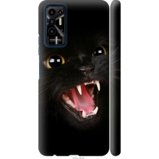 Чохол на Tecno Pova 2 Чорна кішка 932m-2649
