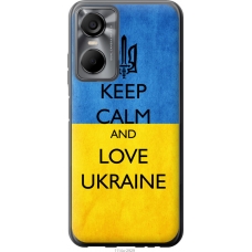 Чохол на Tecno POP 6 Pro BE8 Keep calm and love Ukraine v2 1114u-2929
