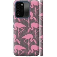 Чохол на Tecno Spark Go 2022 KG5m Vintage-Flamingos 4171m-2638