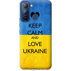 Чохол на Tecno POP 5 LTE BD4 Keep calm and love Ukraine 883u-2639
