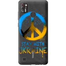 Чохол на Tecno Pop 4 Pro BC3 Stay with Ukraine v2 5310u-2444