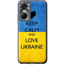 Чохол на Tecno POP 6 Pro BE8 Keep calm and love Ukraine 883u-2929