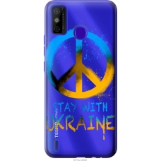 Чохол на Tecno Spark 6 Go KE5 Stay with Ukraine v2 5310u-2452