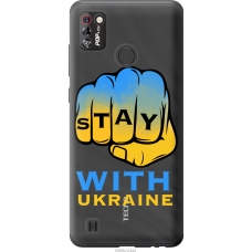 Чохол на Tecno Pop 4 Pro BC3 Stay with Ukraine 5309u-2444