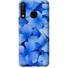 Чохол на Tecno Camon 12 CC7 Сині квіти 526u-2432