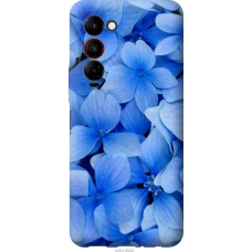 Чохол на Tecno Camon 18 Premier Сині квіти 526u-2652