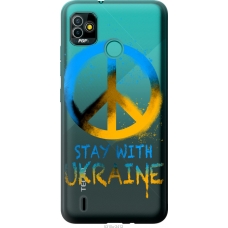 Чохол на Tecno Pop 5 BD2p Stay with Ukraine v2 5310u-2412