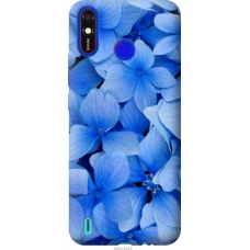 Чохол на Tecno Spark 4 Lite Сині квіти 526u-2425